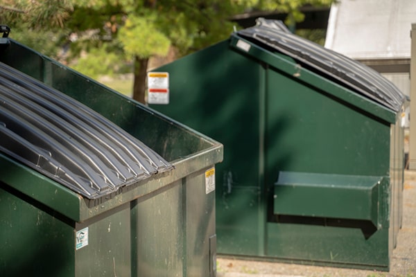 our commercial dumpsters have weight limits ranging from 1 to 3 tons, depending on the size of the container